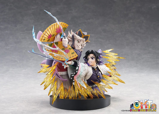 Claynel Demon Slayer: Kimetsu no Yaiba Shinobu Kocho & Doma NON Scale Figure - Scale Figure