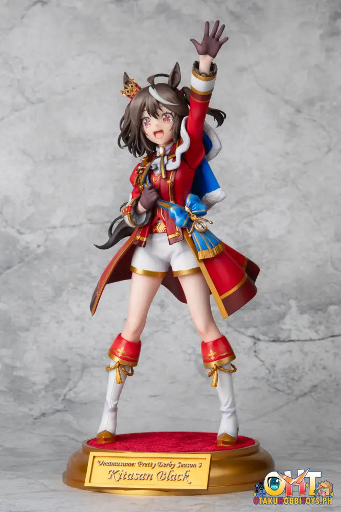 Cygames Umamusume Pretty Derby Season 3 1/7 Kitasan Black Fluttering Fulfillment Ver. Scale Figure