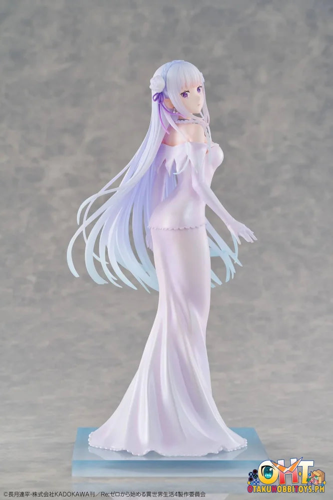 Design COCO Re:ZERO -Starting Life in Another World- Emilia Wedding dress Ver. 1/7 Complete Figure