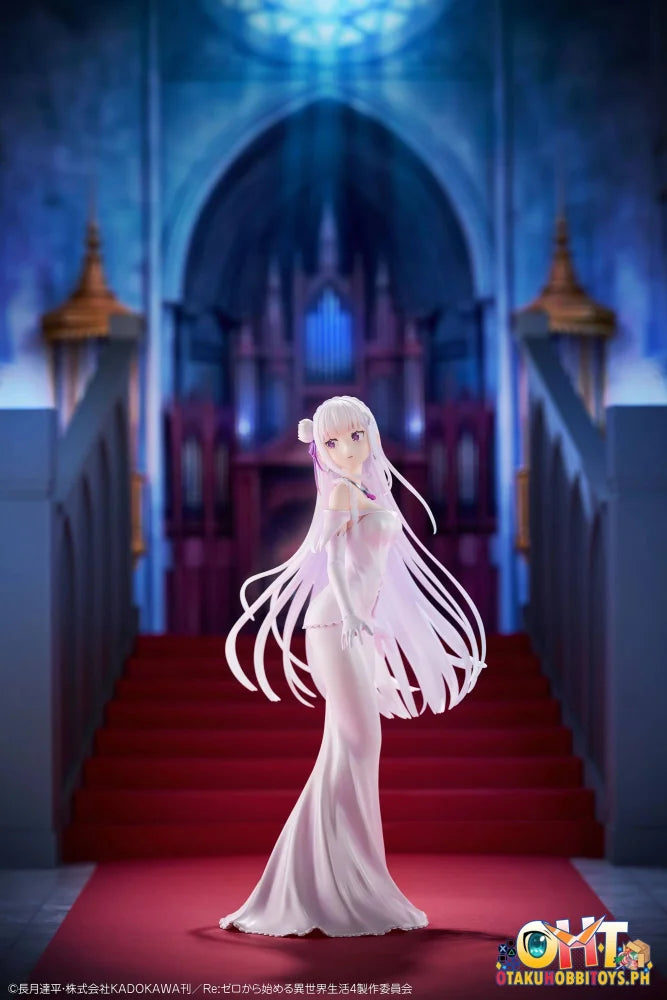 Design COCO Re:ZERO -Starting Life in Another World- Emilia Wedding dress Ver. 1/7 Complete Figure