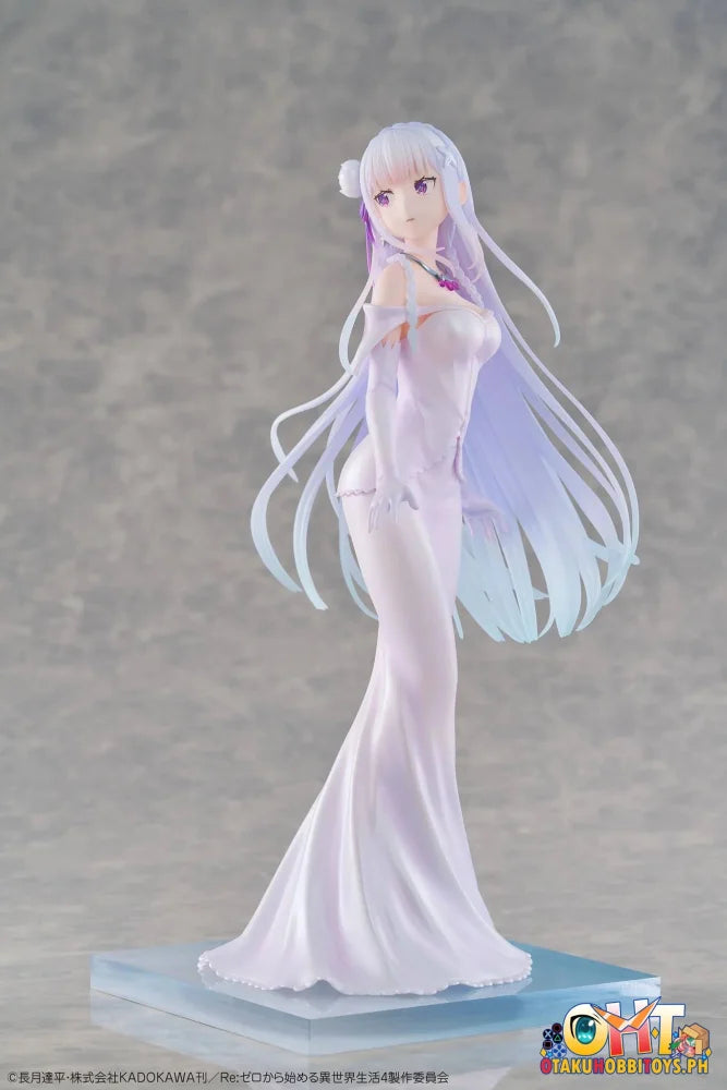 Design COCO Re:ZERO -Starting Life in Another World- Emilia Wedding dress Ver. 1/7 Complete Figure