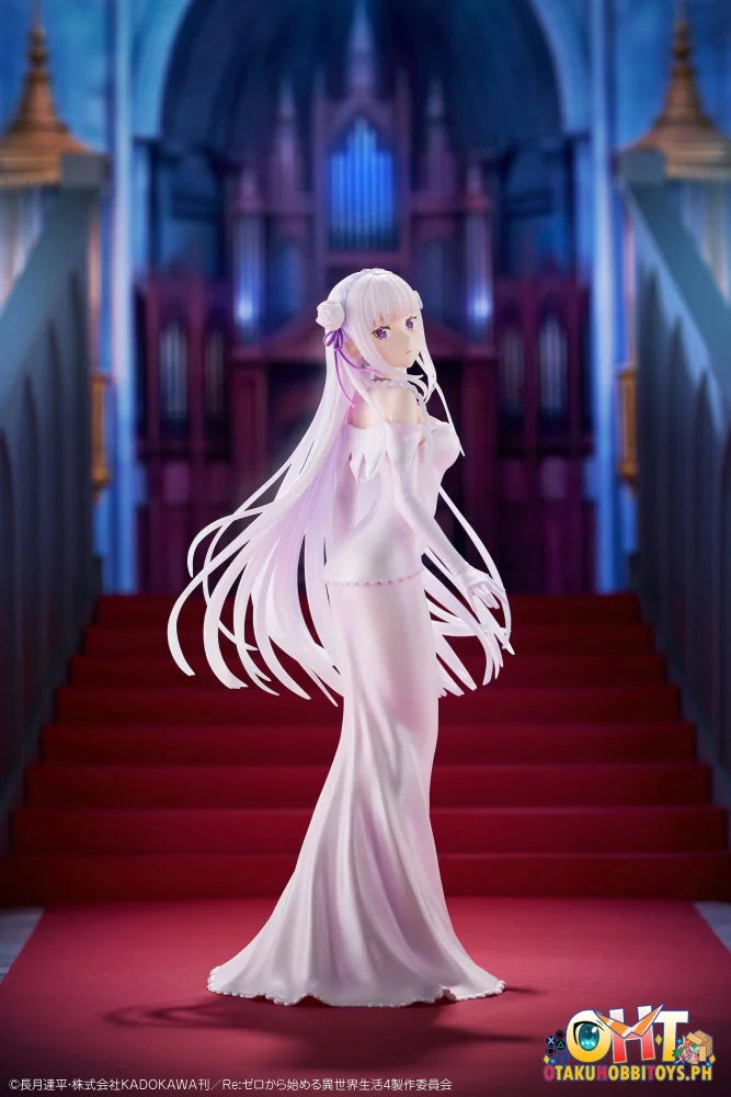 Design COCO Re:ZERO -Starting Life in Another World- Emilia Wedding dress Ver. 1/7 Complete Figure
