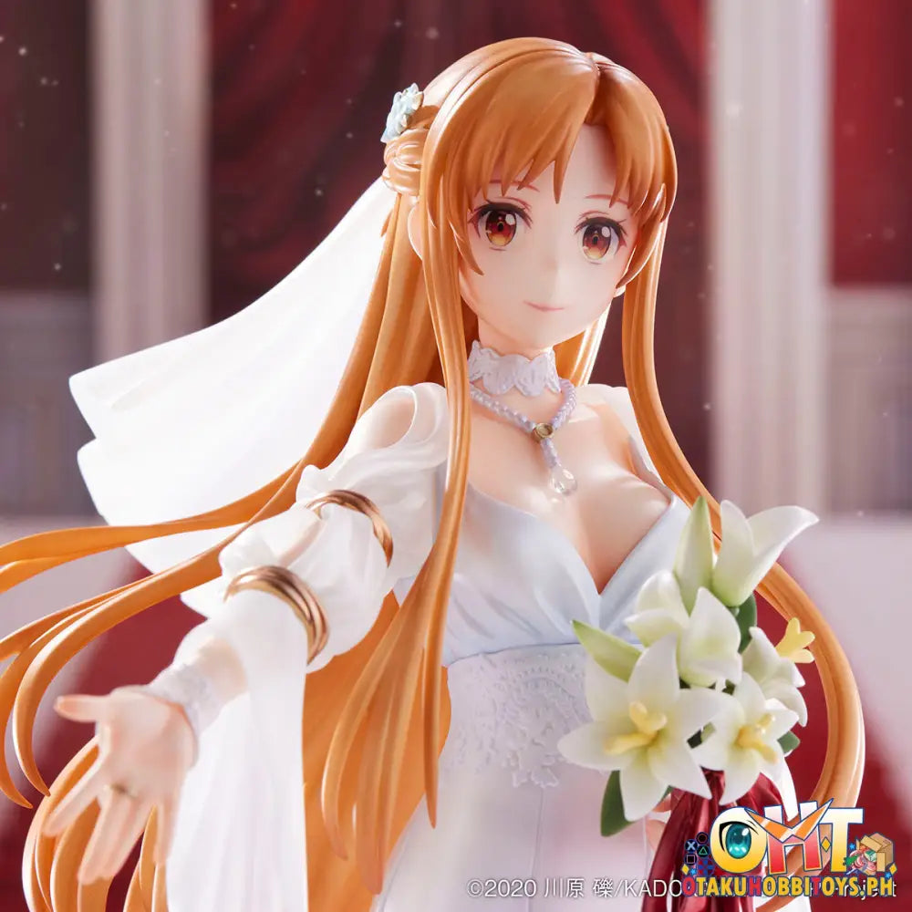 Designcoco Sword Art Online 1/7 Asuna Wedding Ver. Scale Figure