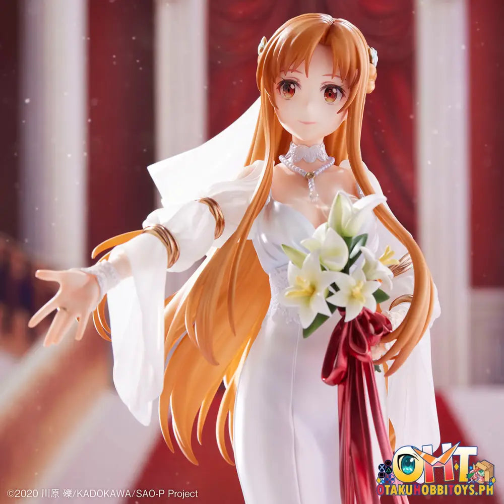 Designcoco Sword Art Online 1/7 Asuna Wedding Ver. Scale Figure