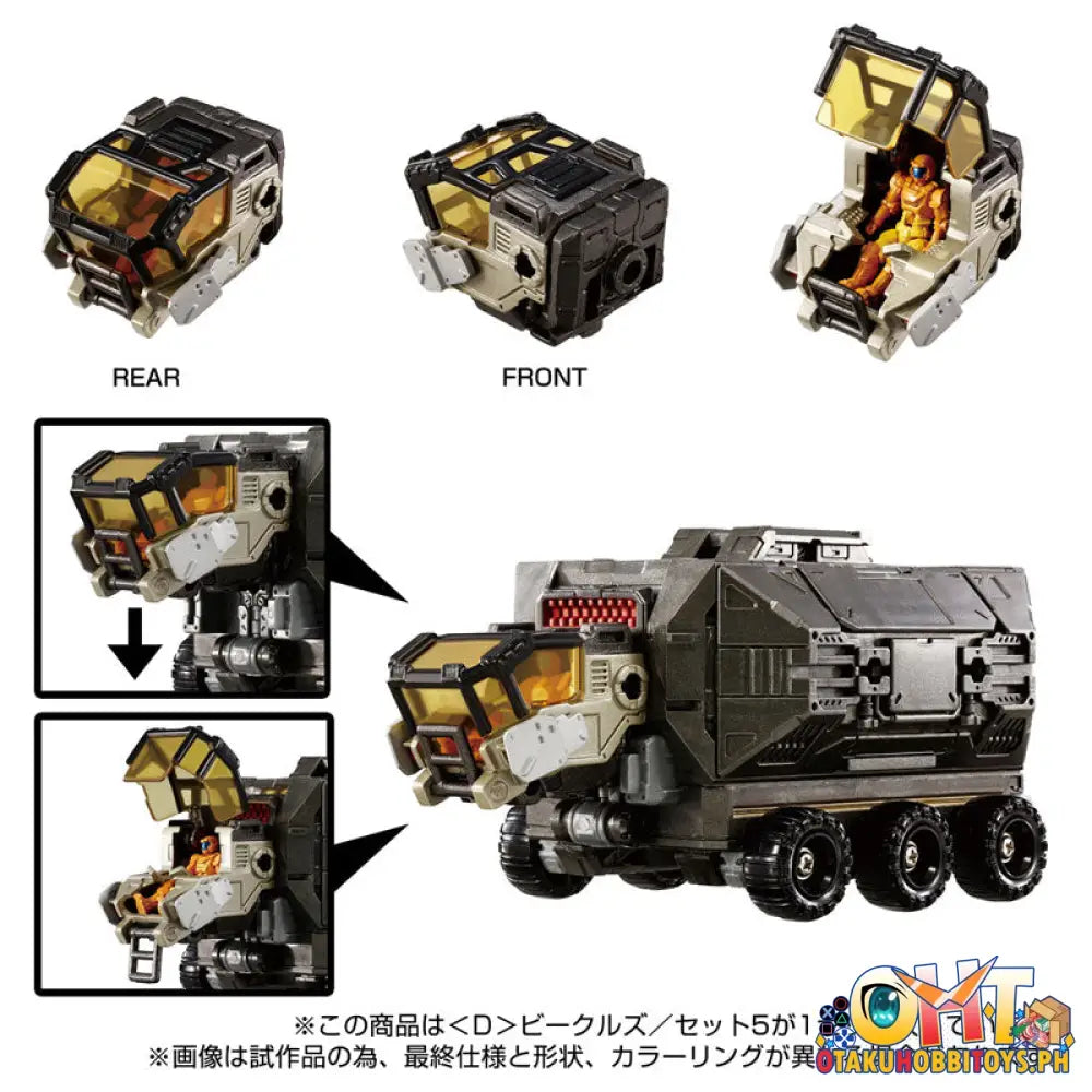 Diaclone D-05 Vehicles Set 5