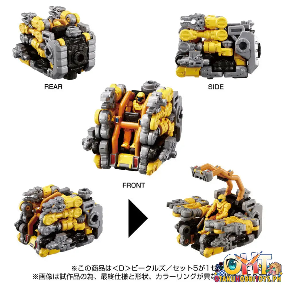 Diaclone D-05 Vehicles Set 5