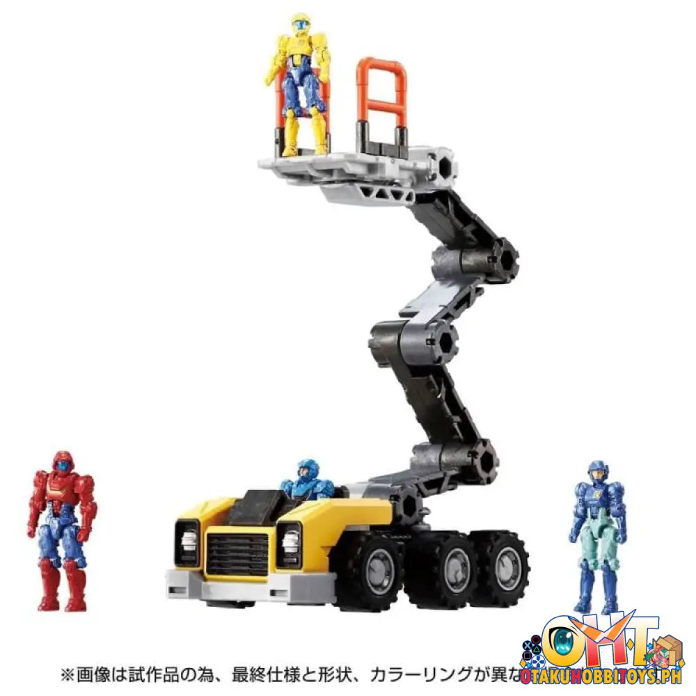 Diaclone Da-105 Dia-Nauts & Lift Machine Set
