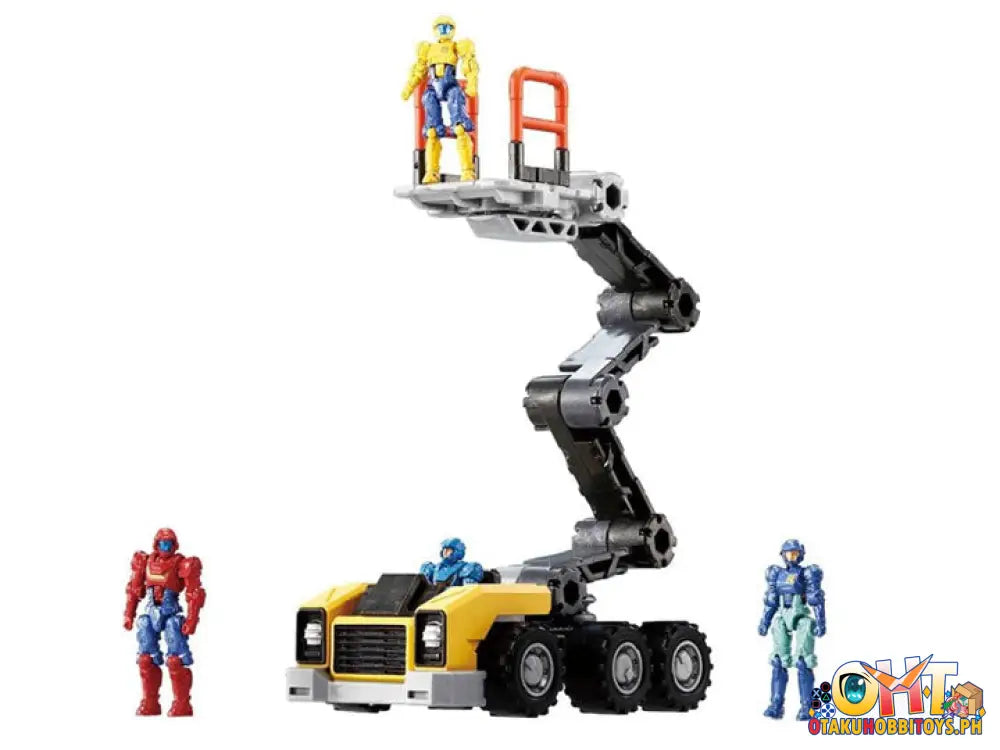 Diaclone Da-105 Dia-Nauts & Lift Machine Set