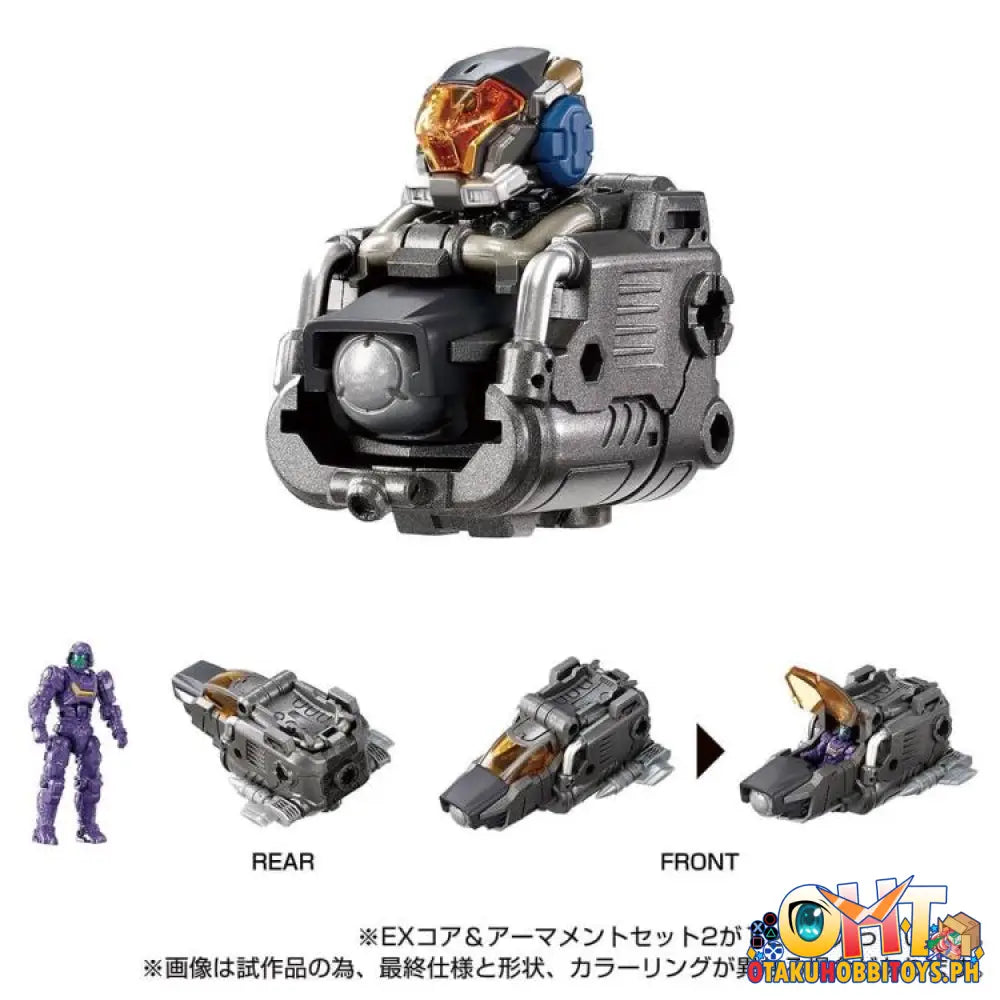 Diaclone Tm-23 Tactical Mover Ex Core & Armament Set 2