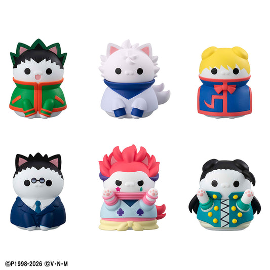 Megahouse BOX OF 8 MEGA CAT PROJECT HUNTER×HUNTER NYANTER×NYANTER HUNTER×CAT