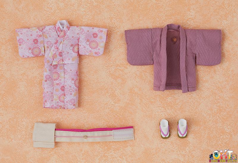 Nendoroid Doll Outfit Set: Kimono - Girl (Pink/Green)