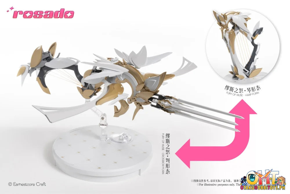 Earnestcore Craft 1/10 Scale ROSADO Project STARFLOWER: ROSE Action Figure + Wedding Dress for ROSE bonus - Articulated