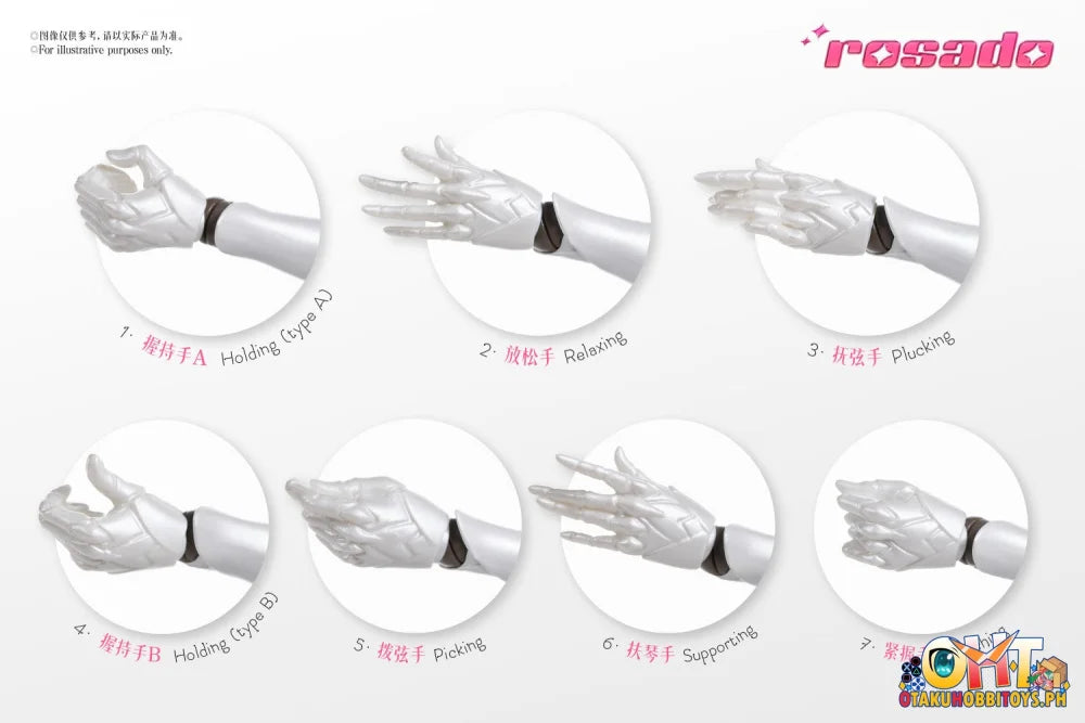 Earnestcore Craft 1/10 Scale ROSADO Project STARFLOWER: ROSE Action Figure + Wedding Dress for ROSE bonus - Articulated