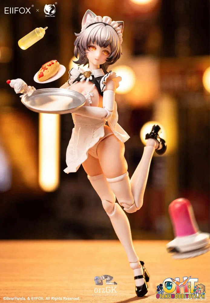 EIIFOX x BearPanda 1/12 Cat Maid BearPanda [Bonus Edition]