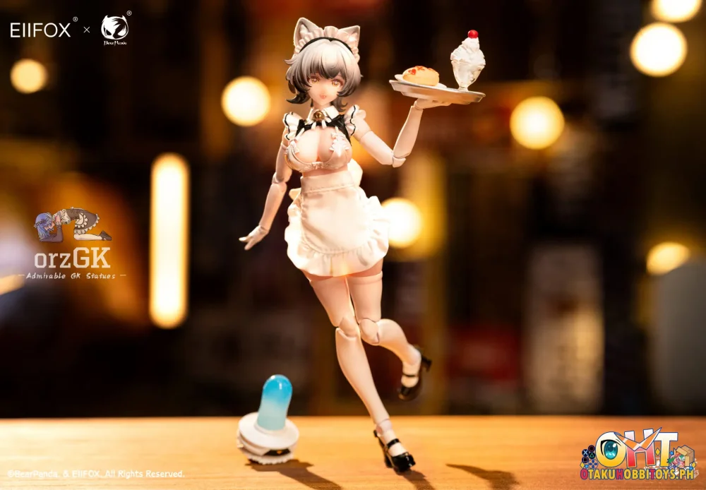 EIIFOX x BearPanda 1/12 Cat Maid BearPanda [Bonus Edition]