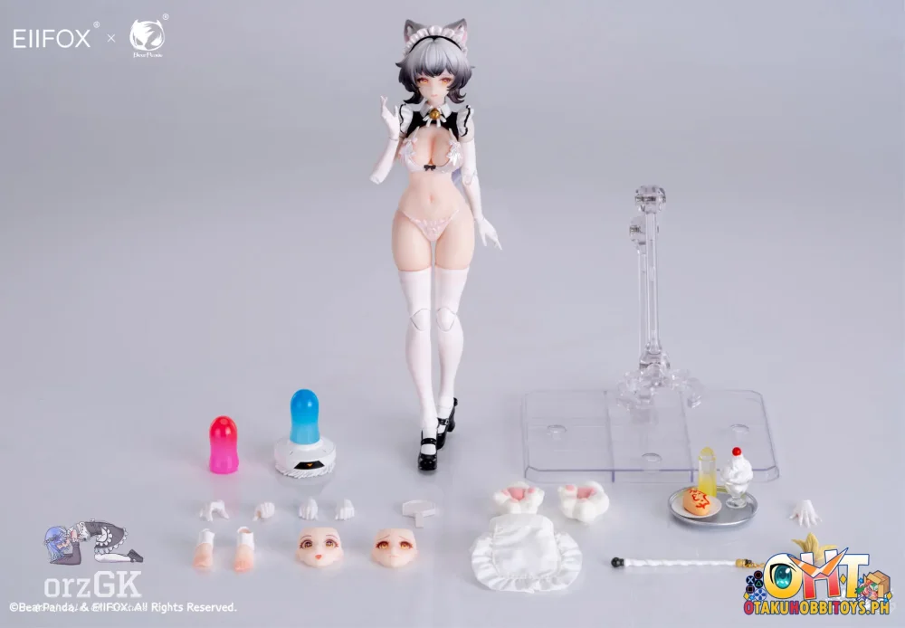 EIIFOX x BearPanda 1/12 Cat Maid BearPanda [Bonus Edition]