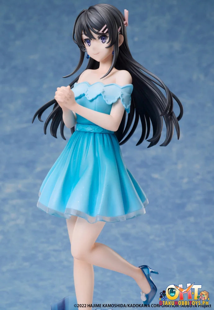 Elcoco 1/7 Rascal Does Not Dream Of A Knapsack Kid Mai Sakurajima Jewel Princess Scale Figure