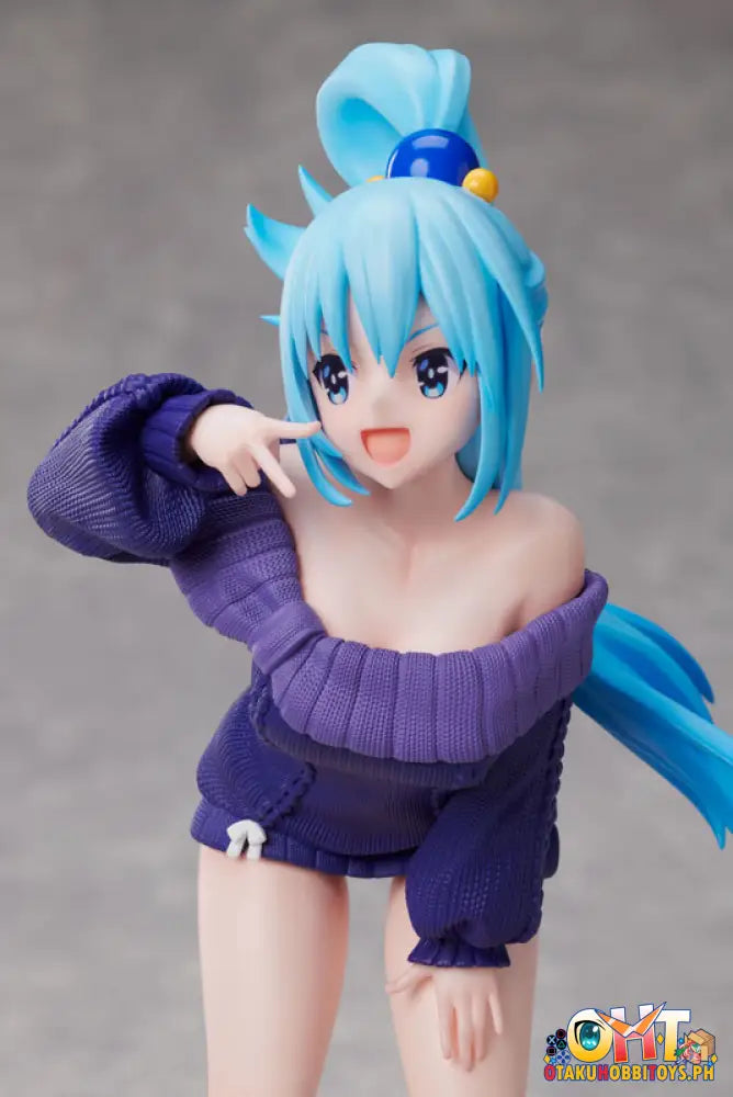 Elcoco Konosuba -Gods Blessing On This Wonderful World! 3 1/7 Aqua Scale Figure