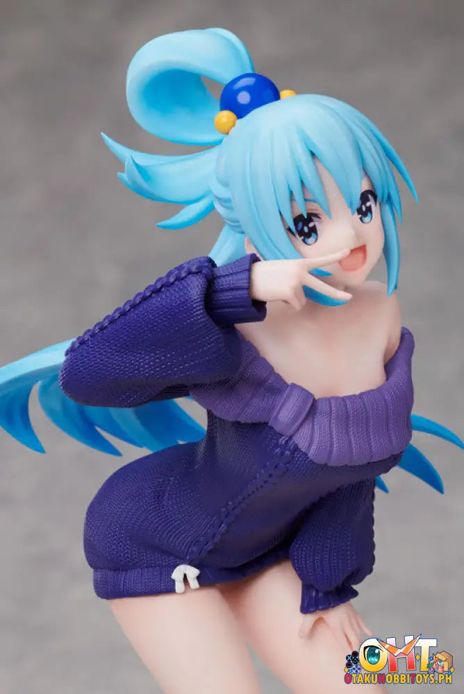 Elcoco Konosuba -Gods Blessing On This Wonderful World! 3 1/7 Aqua Scale Figure