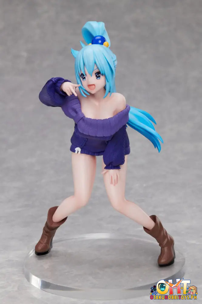 Elcoco Konosuba -Gods Blessing On This Wonderful World! 3 1/7 Aqua Scale Figure