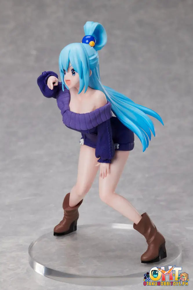 Elcoco Konosuba -Gods Blessing On This Wonderful World! 3 1/7 Aqua Scale Figure