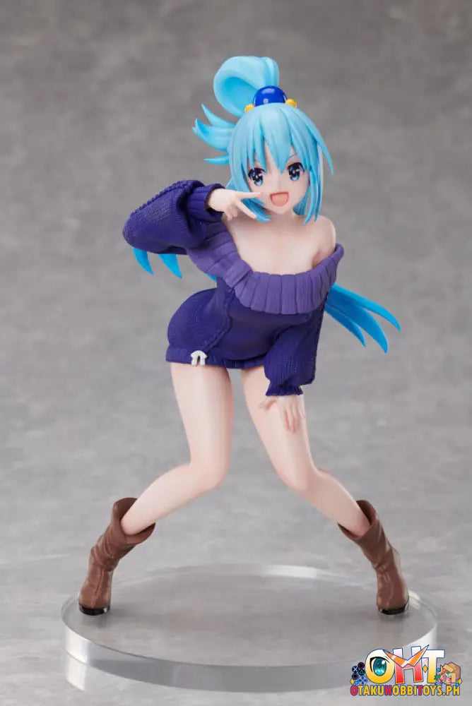 Elcoco Konosuba -Gods Blessing On This Wonderful World! 3 1/7 Aqua Scale Figure