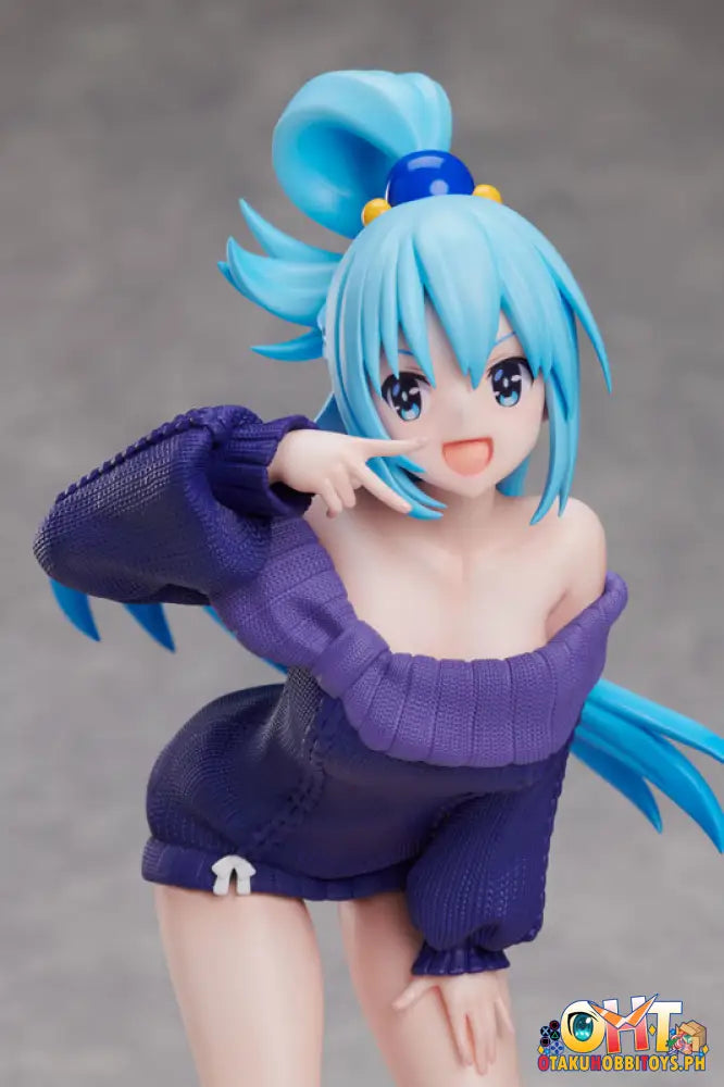 Elcoco Konosuba -Gods Blessing On This Wonderful World! 3 1/7 Aqua Scale Figure