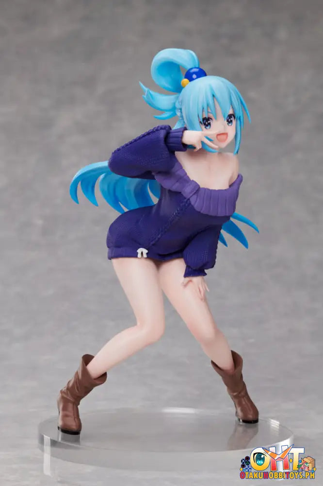 Elcoco Konosuba -Gods Blessing On This Wonderful World! 3 1/7 Aqua Scale Figure