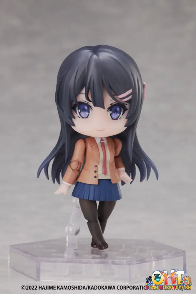 Elcoco Rascal Does Not Dream Of Bunny Girl Dform+ Mai Sakurajima Deforme Action Figure