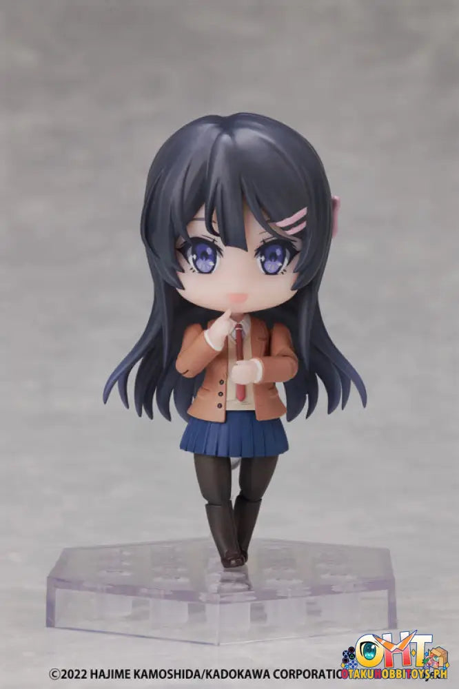 Elcoco Rascal Does Not Dream Of Bunny Girl Dform+ Mai Sakurajima Deforme Action Figure