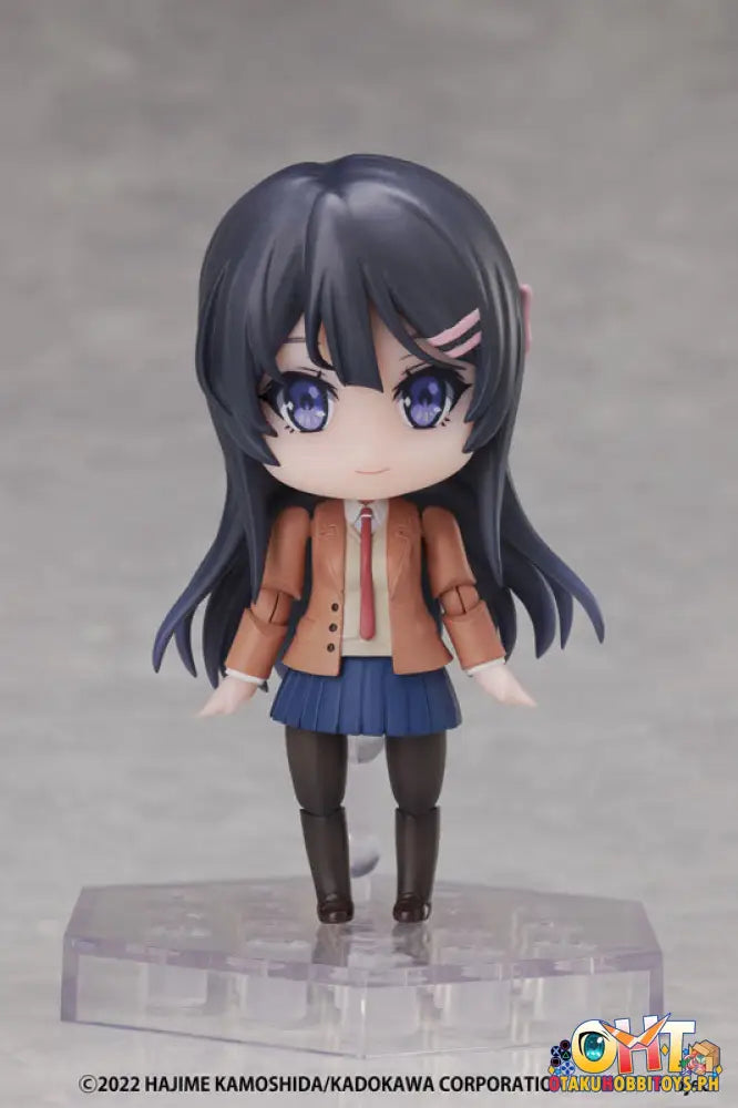 Elcoco Rascal Does Not Dream Of Bunny Girl Dform+ Mai Sakurajima Deforme Action Figure