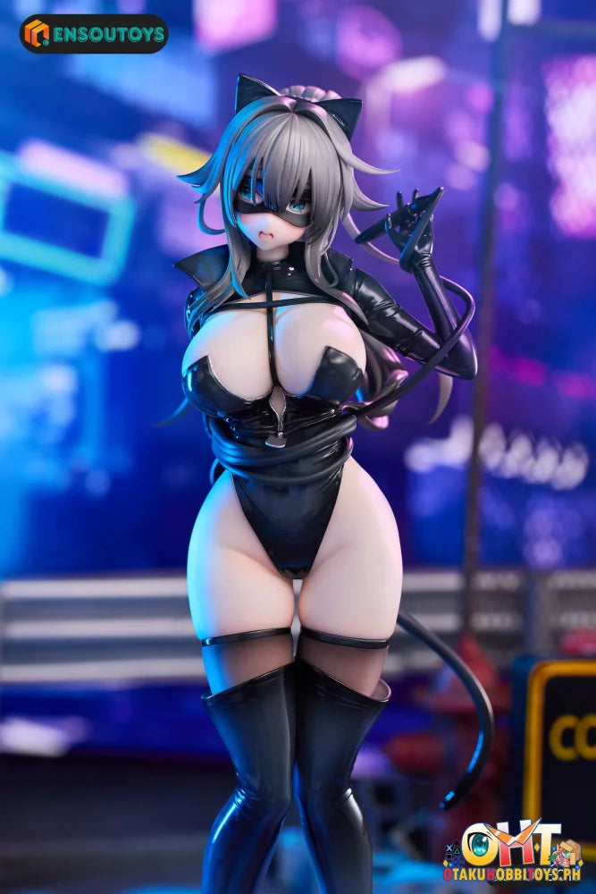 ENSOUTOYS 1/6 Cat Woman Happy-chan Different Color Edition Scale Figure