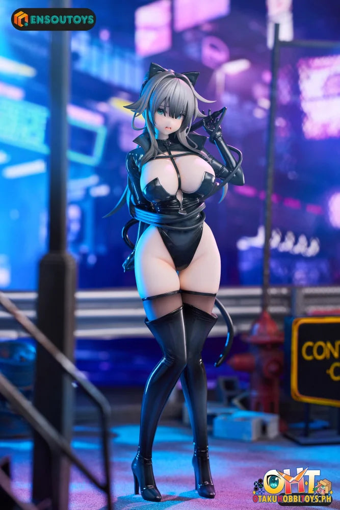 ENSOUTOYS 1/6 Cat Woman Happy-chan Different Color Edition Scale Figure