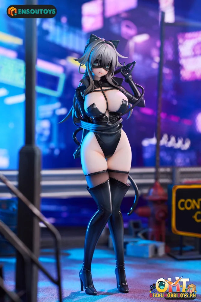 ENSOUTOYS 1/6 Cat Woman Happy-chan Different Color Edition Scale Figure
