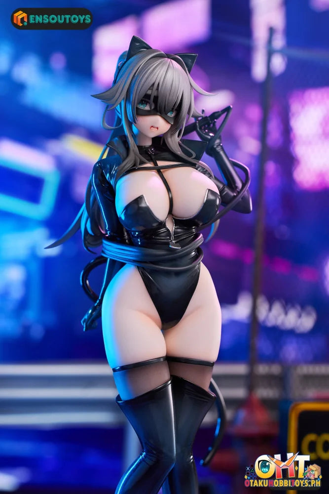 ENSOUTOYS 1/6 Cat Woman Happy-chan Different Color Edition Scale Figure