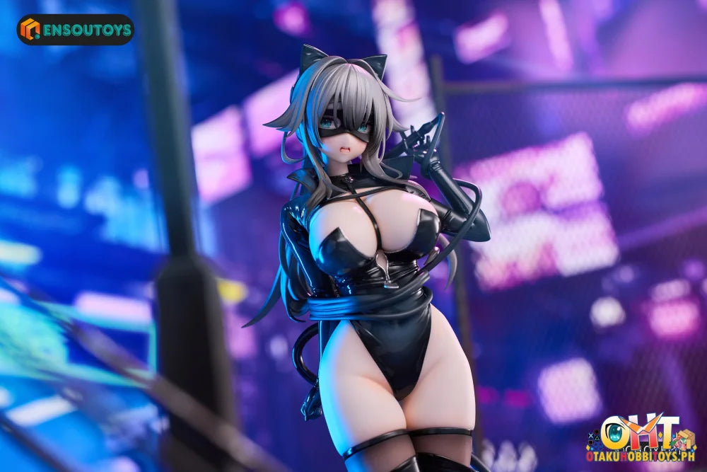 ENSOUTOYS 1/6 Cat Woman Happy-chan Different Color Edition Scale Figure