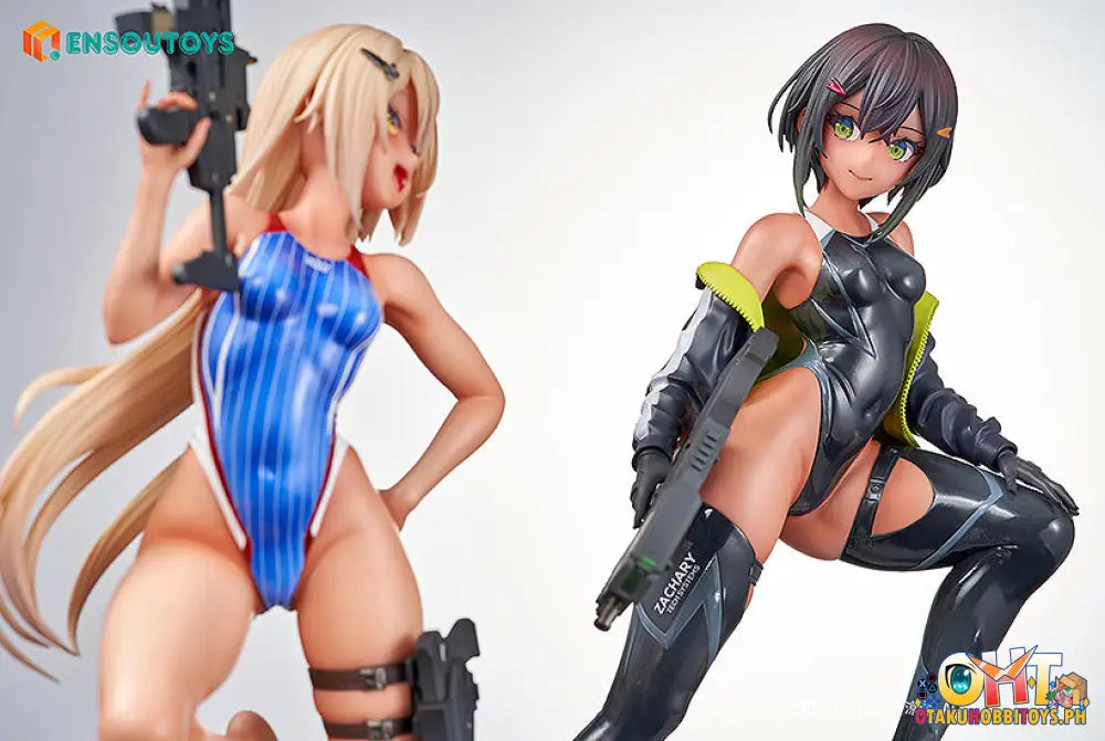 Ensoutoys Arms Note 1/7 Swim Team Bucho-Chan And Kohai-Chan Set Scale Figure
