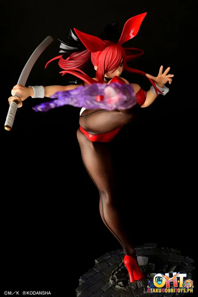 Erza Scarlet High Kickver. Crimson Bunny Articulated Figure