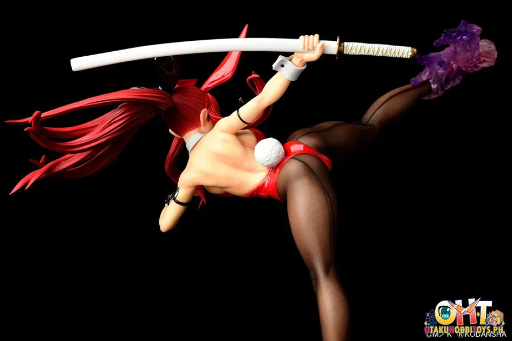 Erza Scarlet High Kickver. Crimson Bunny Articulated Figure