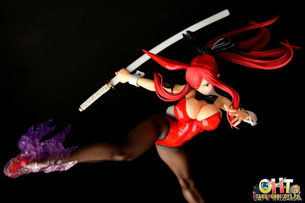 Erza Scarlet High Kickver. Crimson Bunny Articulated Figure