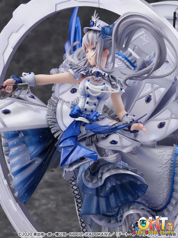 Estream Date A Bullet 1/7 White Queen -Royal Blue Sapphire Dress Ver.- Shibuya Scramble Figure Scale