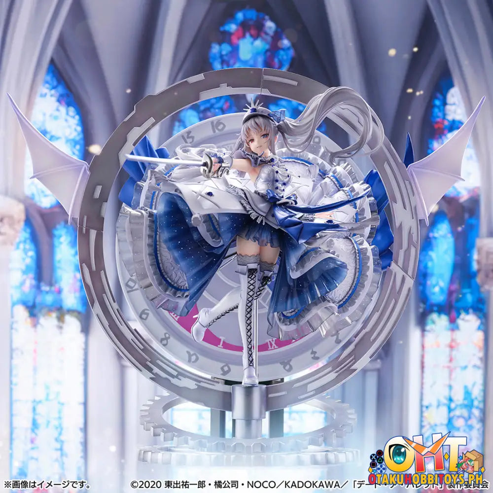 Estream Date A Bullet 1/7 White Queen -Royal Blue Sapphire Dress Ver.- Shibuya Scramble Figure Scale