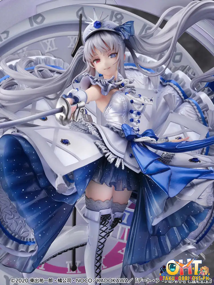Estream Date A Bullet 1/7 White Queen -Royal Blue Sapphire Dress Ver.- Shibuya Scramble Figure Scale