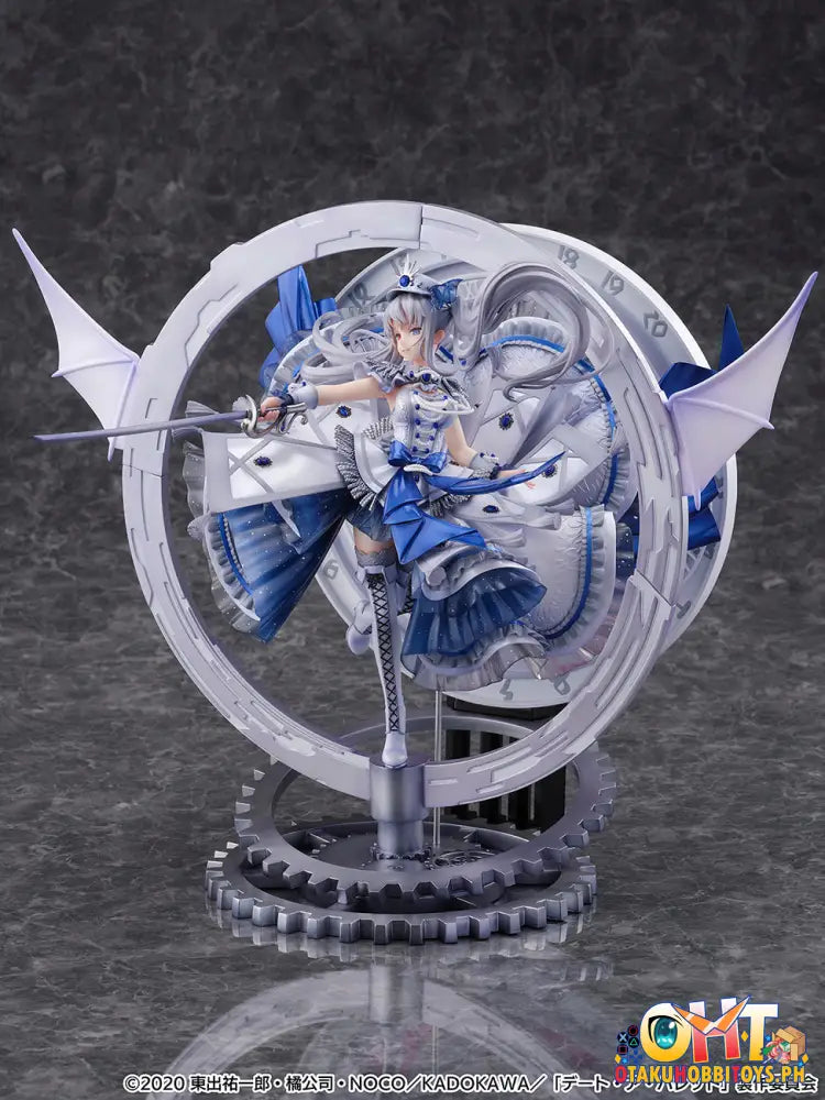 Estream Date A Bullet 1/7 White Queen -Royal Blue Sapphire Dress Ver.- Shibuya Scramble Figure Scale