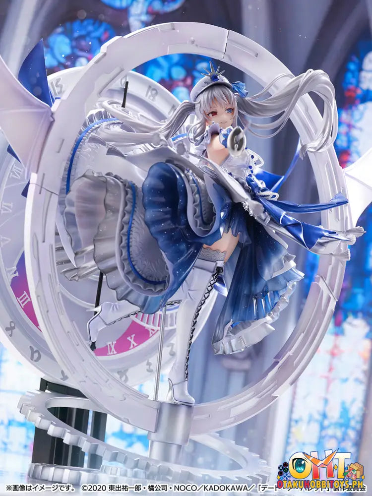 Estream Date A Bullet 1/7 White Queen -Royal Blue Sapphire Dress Ver.- Shibuya Scramble Figure Scale