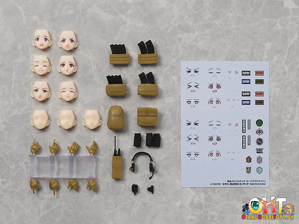 Figma Plus Armed Jk Variant Loadout Set 1 Articulated Figure