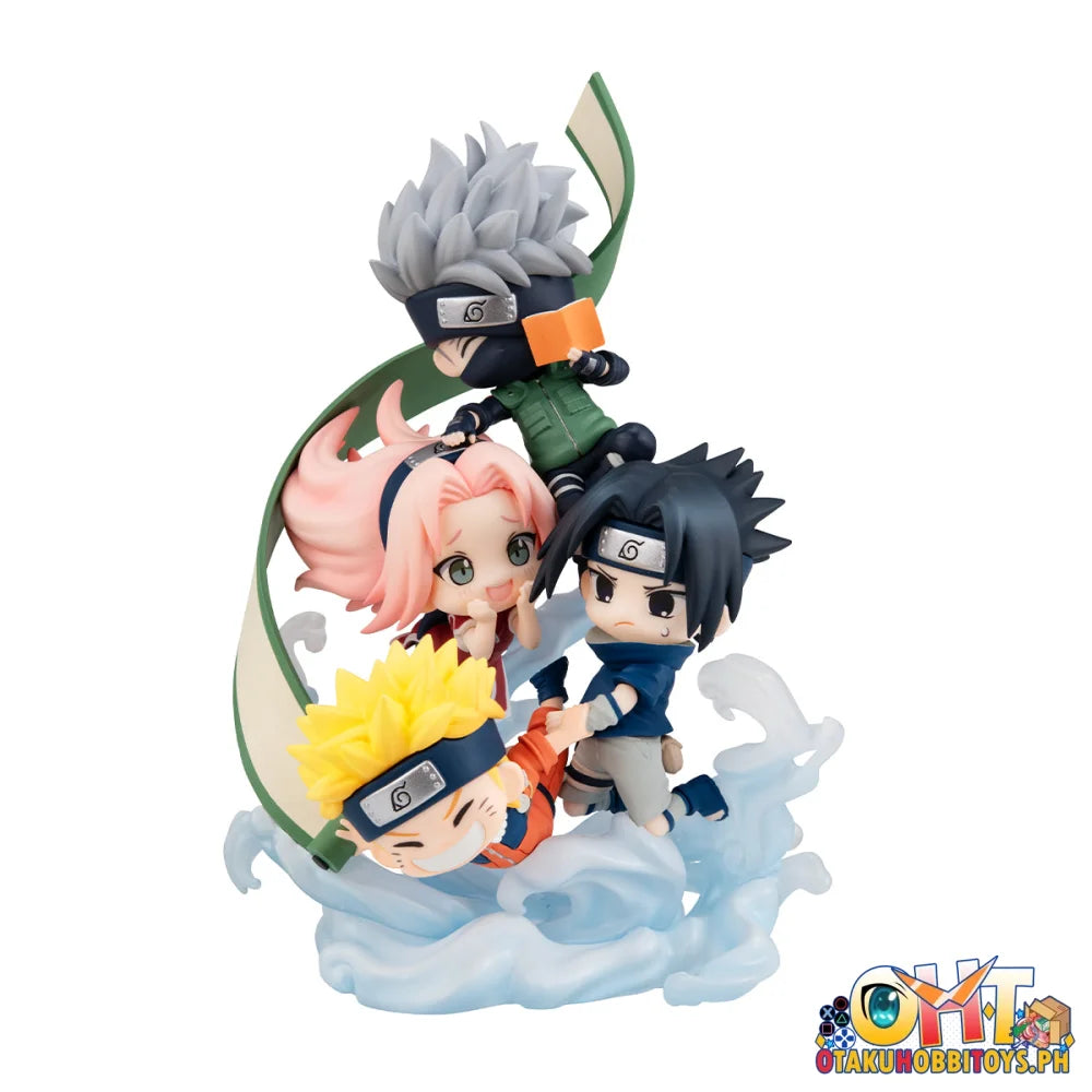 Figunity Naruto Shippuden Gather Here Team 7! With Gift Scale Figure