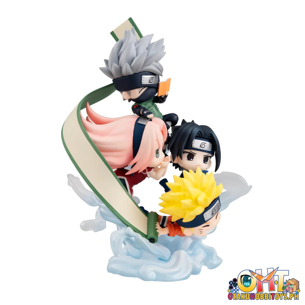Figunity Naruto Shippuden Gather Here Team 7! With Gift Scale Figure