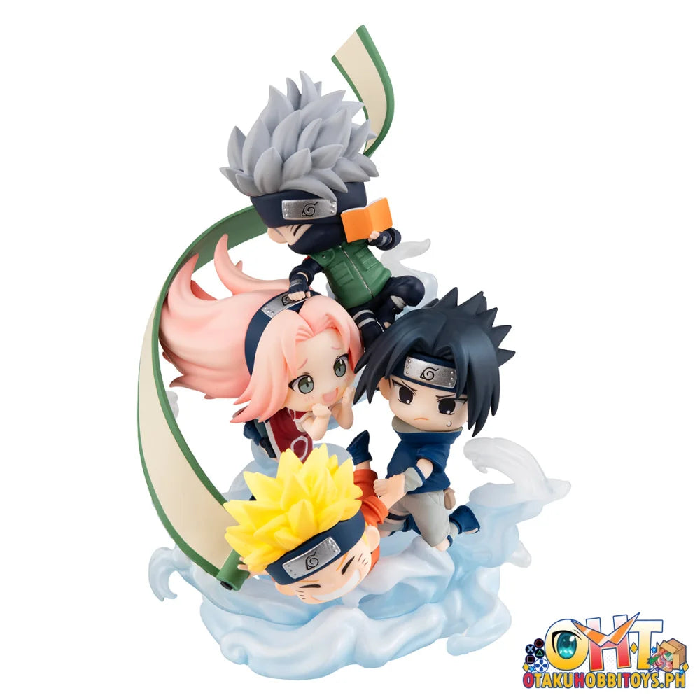 Figunity Naruto Shippuden Gather Here Team 7! With Gift Scale Figure