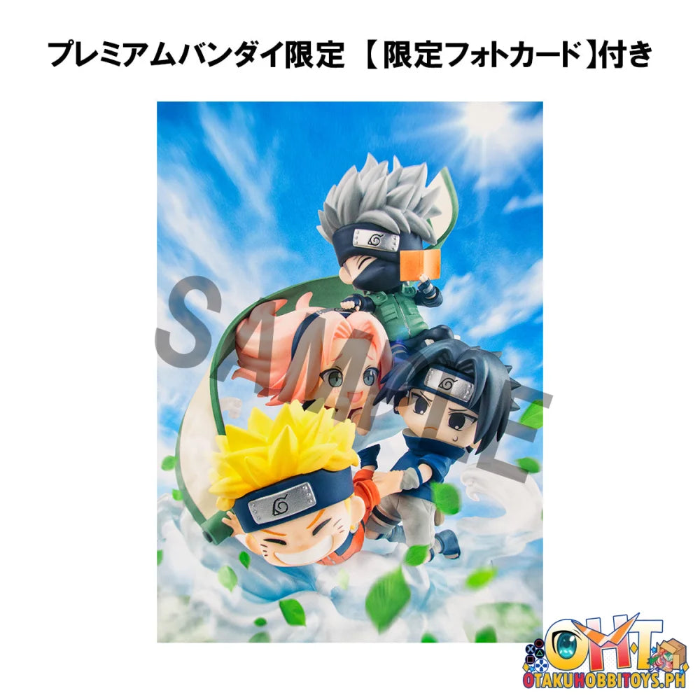Figunity Naruto Shippuden Gather Here Team 7! With Gift Scale Figure